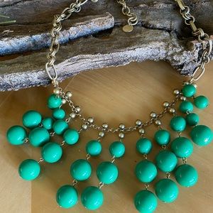 Heavy statement necklace